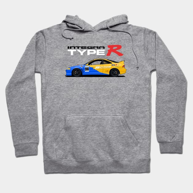 Integra Type R Spoon Sports Hoodie by masjestudio